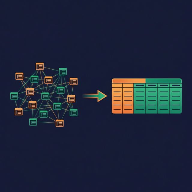 Normalized model with many interconnected tables vs. denormalized wide flat table